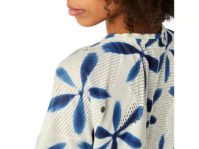 TOP Z KRÓTKIM RĘKAWEM METARUN SHIBORI