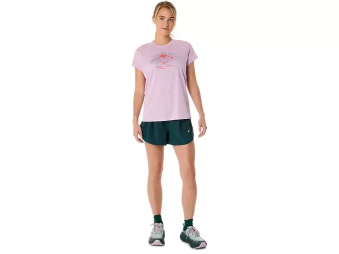 TOP Z KRÓTKIM RĘKAWEM Z LOGO FUJITRAIL