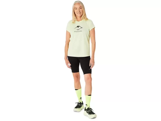 TOP Z KRÓTKIM RĘKAWEM Z LOGO FUJITRAIL