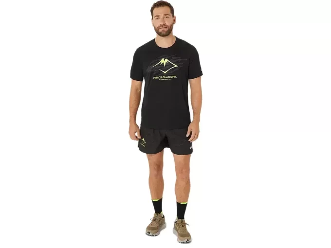 TOP Z KRÓTKIM RĘKAWEM Z LOGO FUJITRAIL