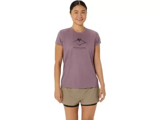 TOP Z KRÓTKIM RĘKAWEM Z LOGO FUJITRAIL