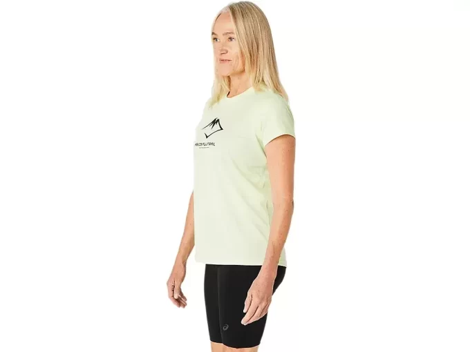 TOP Z KRÓTKIM RĘKAWEM Z LOGO FUJITRAIL