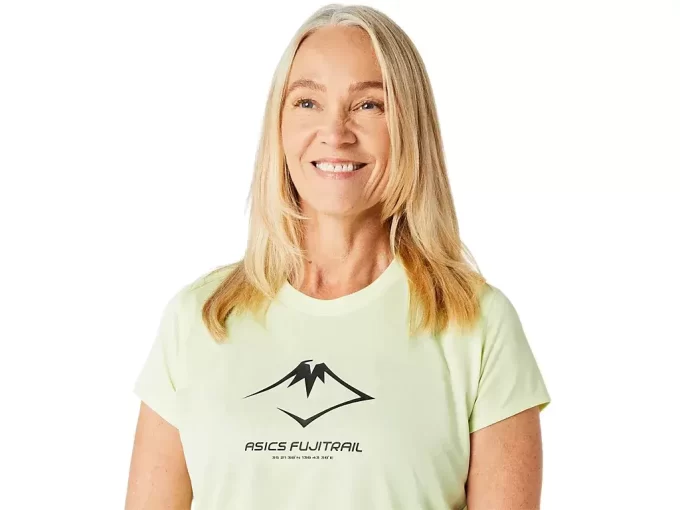 TOP Z KRÓTKIM RĘKAWEM Z LOGO FUJITRAIL