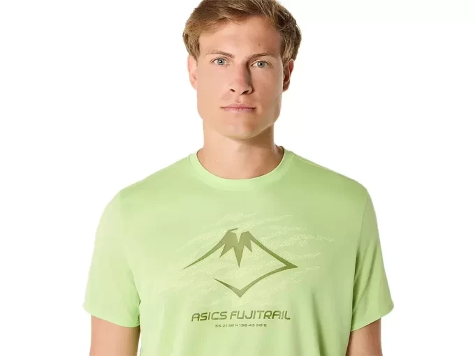 TOP Z KRÓTKIM RĘKAWEM Z LOGO FUJITRAIL