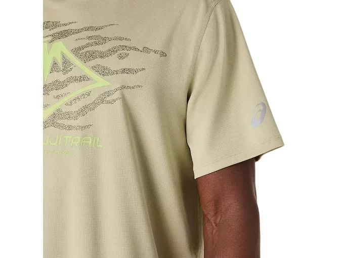 TOP Z KRÓTKIM RĘKAWEM Z LOGO FUJITRAIL