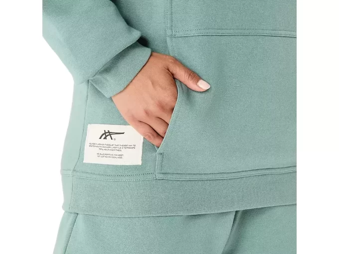 UNISEXOWA BLUZA Z KAPTUREM ASICS SUNDAY SANA FLEECE