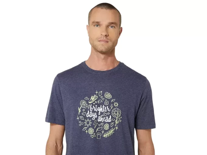 UNISEXOWA KOSZULKA Z KRÓTKIM RĘKAWEM ASICS BRIGHTER DAYS AHEAD